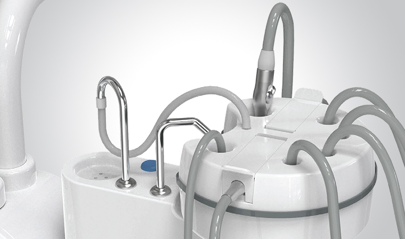 Automatic flushing and disinfection system